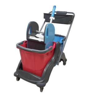 DOUBLE SEAUX DE MENAGE 2X25L 70X42X82CM