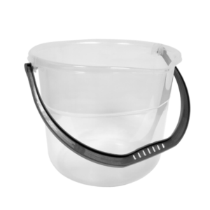 SEAU DE NETTOYAGE ET D’EAU TRANSPARENT 15L