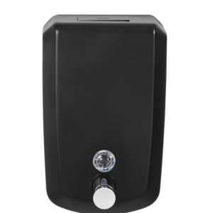 DISTRIBUTEURA SAVON EN METAL NOIR