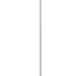 MANCHE ALUMINIUM AVEC TROUS DE VIS ANODISÉ 140CM