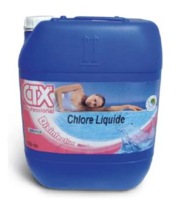 Chlore Liquide 20 litres CTX